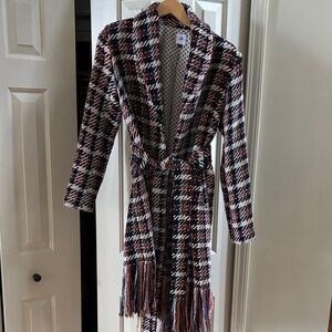 CAbi Regency Polka Dot Lined Coat